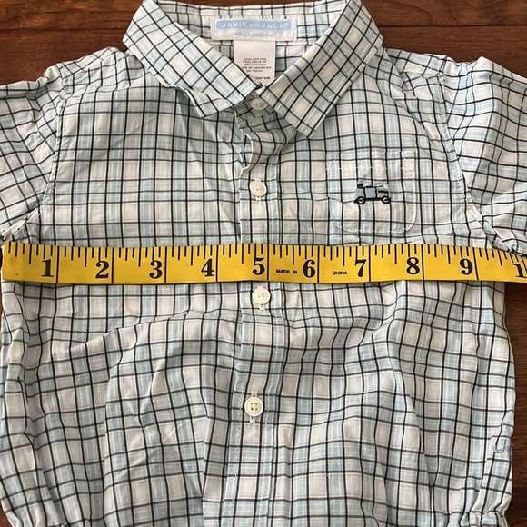 Janie And Jack Plaid One Piece - Picture 7 of 7